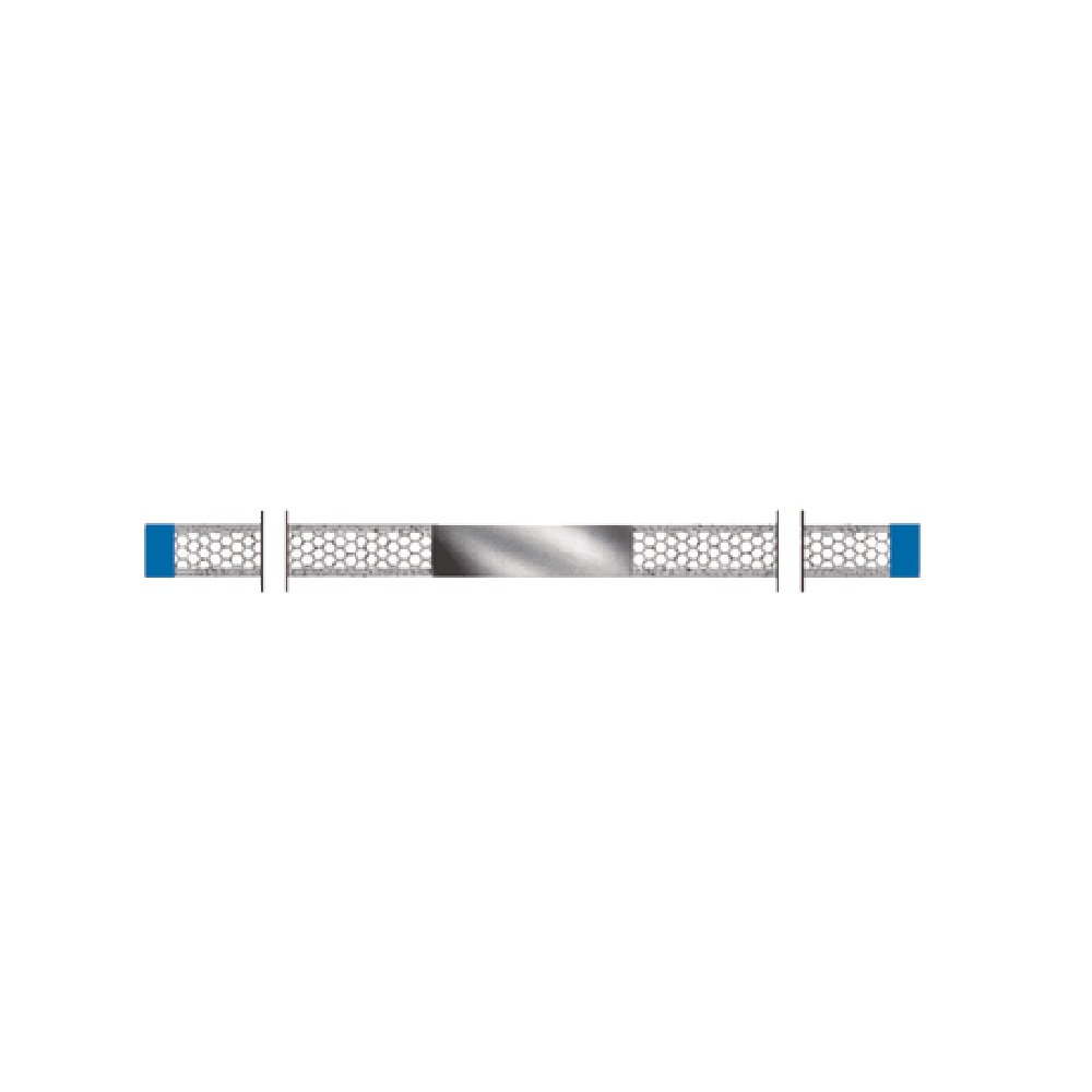 VISIOSTRIPS WS37 MOYEN BLEU 3.75MM       KOMET