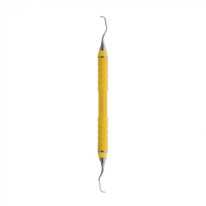 Curette Gracey 5/6 Manche 8 Résine Jaune Curette Gracey 5/6 Manche 8 Résine Jaune