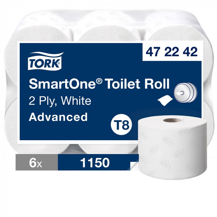 Papier toilettes rouleau Smartone T8 Papier toilettes rouleau Smartone T8
