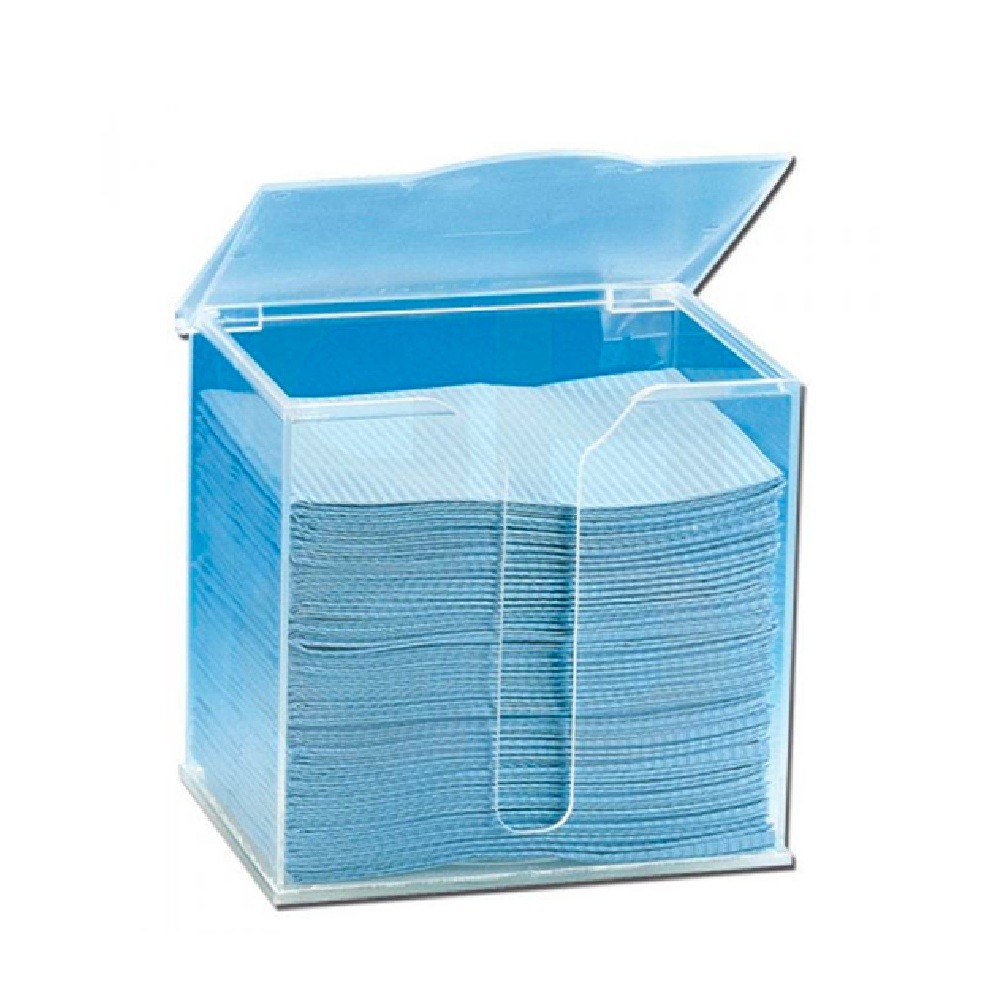 Distributeur de serviettes transparent - l'unité