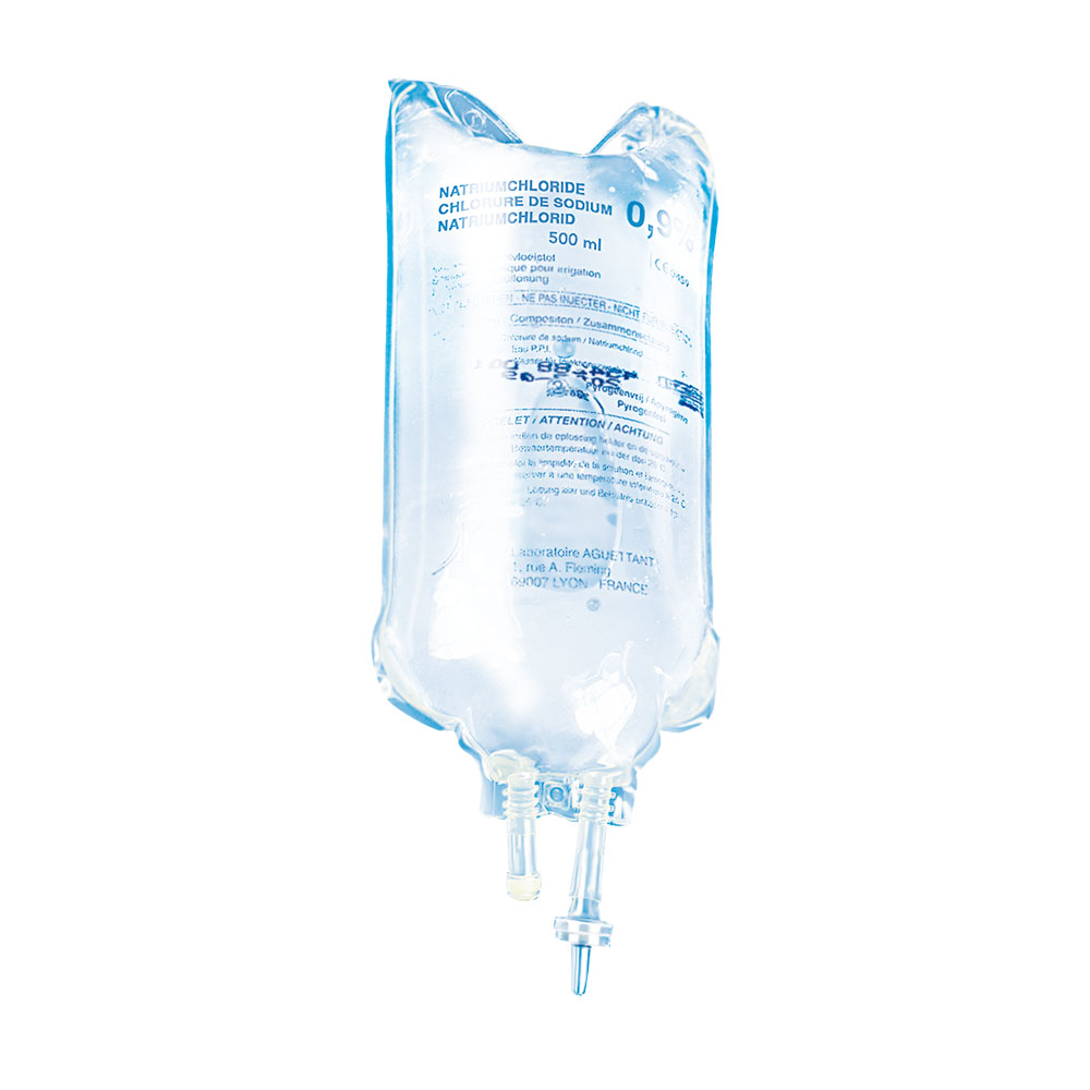Sérum physiologique NACL 0.9%  (500 ml)