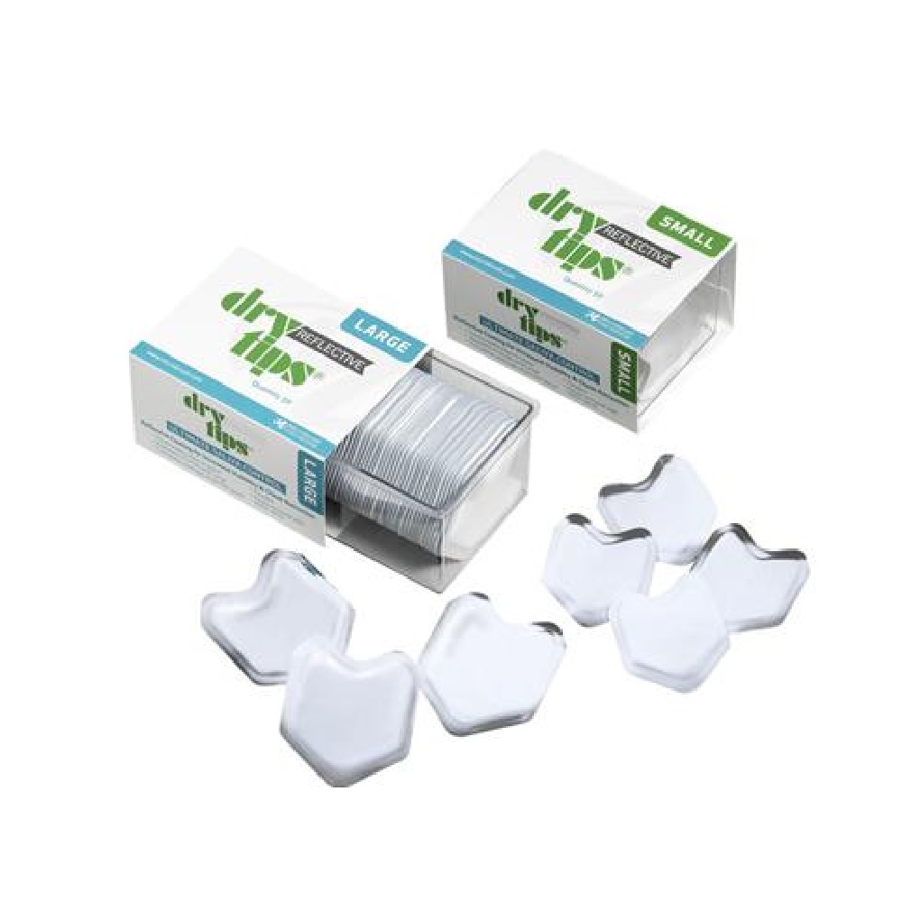 Dry Tips réflective (argent) petits (boite de 50)