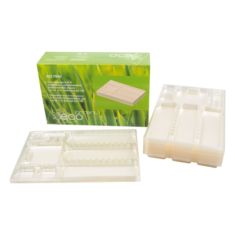 PLATEAUX JETABLES BIODEGRADABLES 28X18 LARIDEN