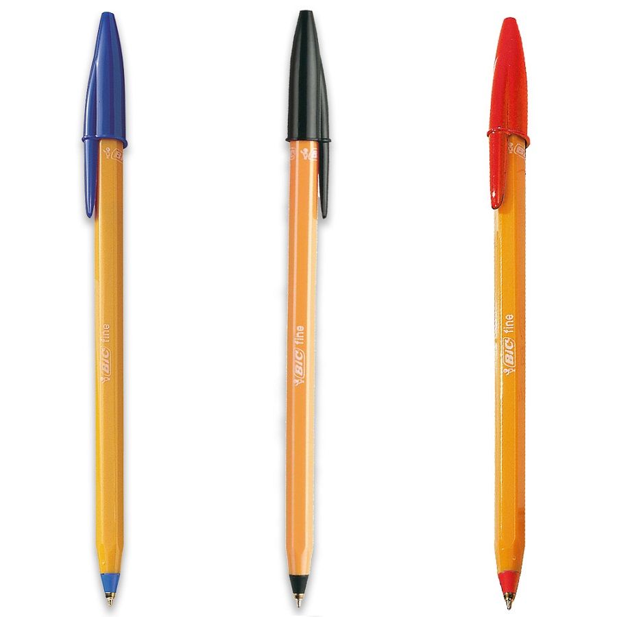STYLOS BIC CRYSTAL NOIR
