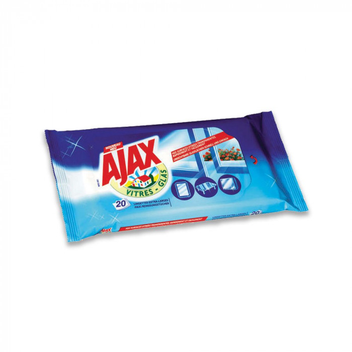 LINGETTES VITRES AJAX LINGETTES VITRES AJAX