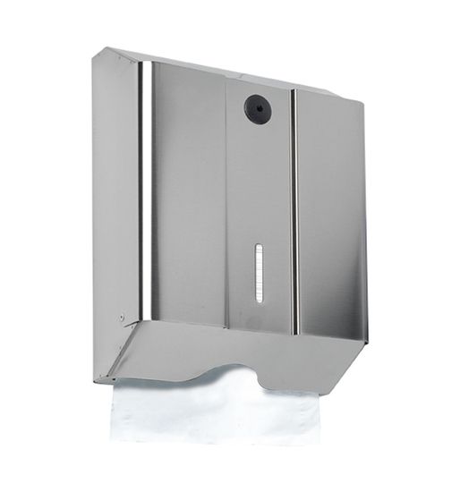 DISTRIBUTEUR ESSUIE MAINS ACIER INOX