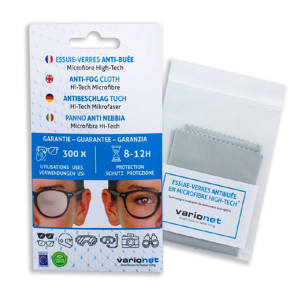 Microfibre anti-buée  