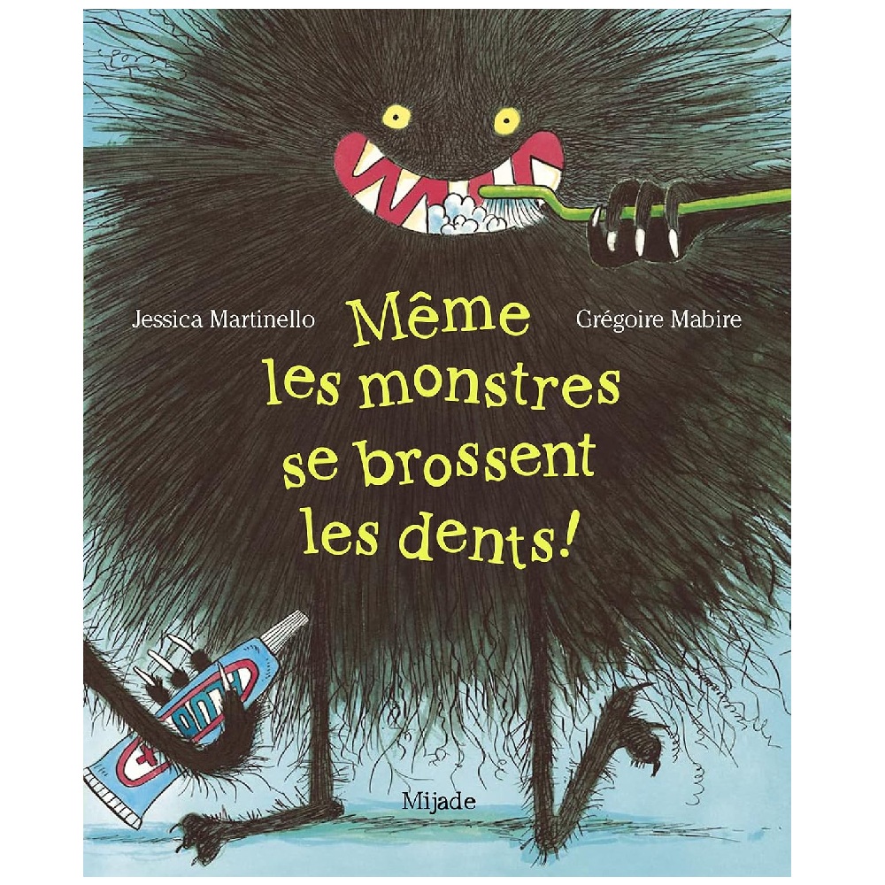 Livre enfant Meme les monstres se brossent les dents