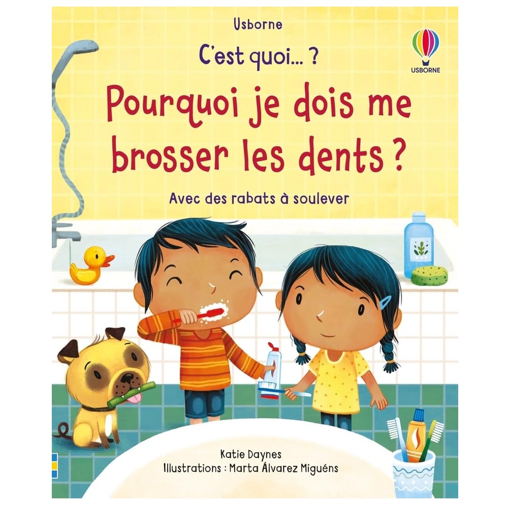 Livre enfant pourquoi je dois me brosser les dents 