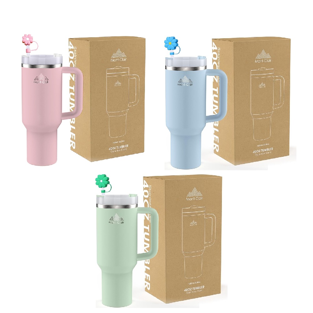 Thermos isotherme avec paille 1200ml