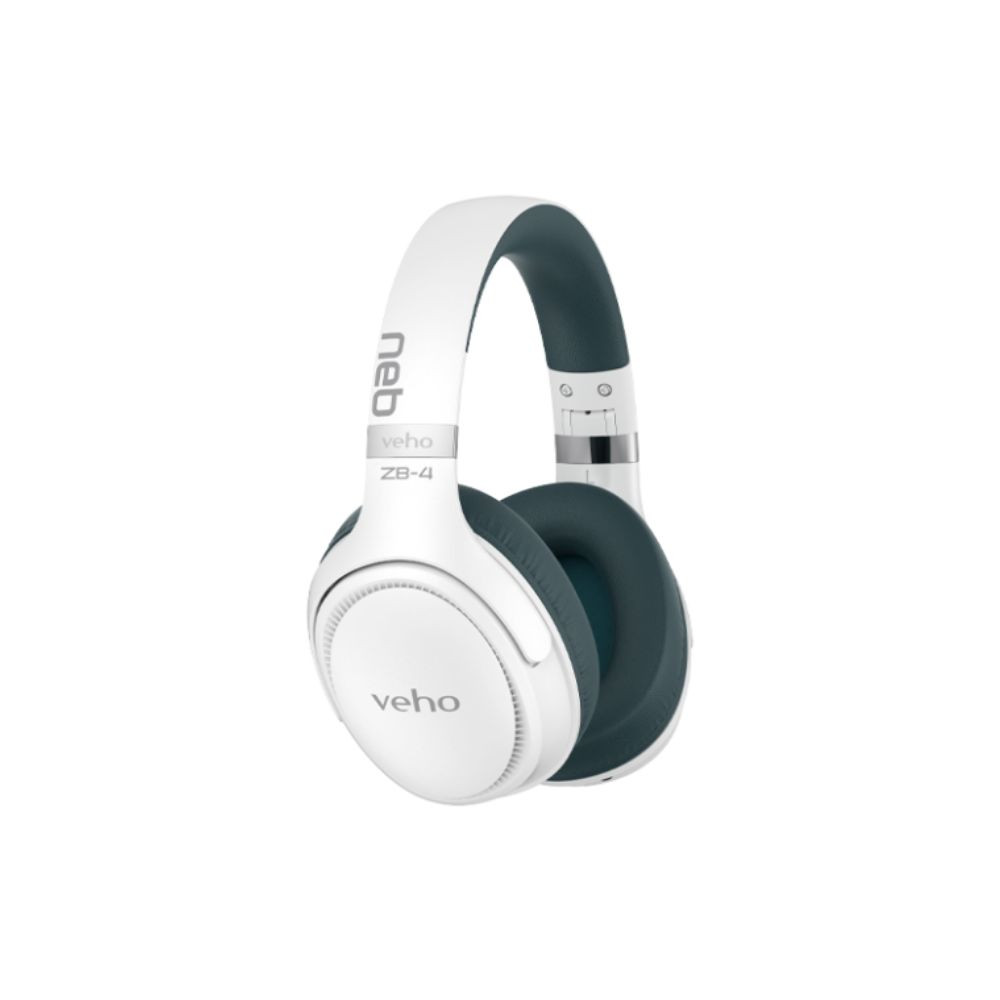 Casque sans fil avec microphone ZB-4 NEB – blanc