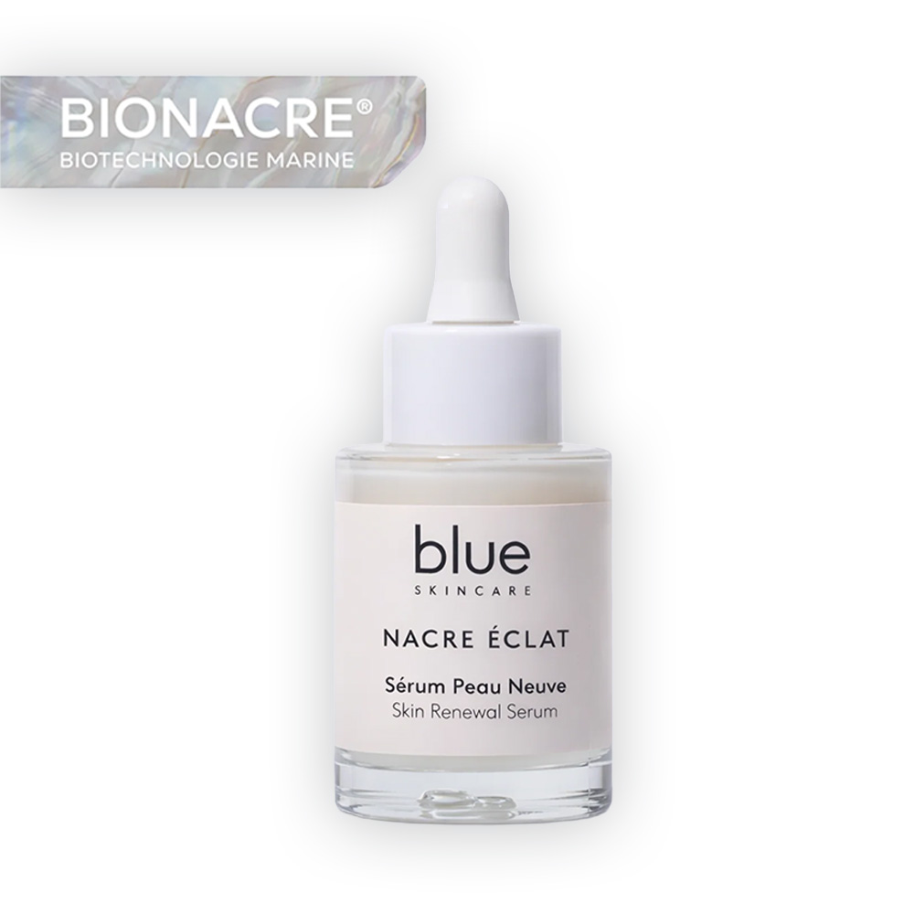 Sérum Peau Neuve Blue Skincare - hydratation & booster d'éclat - flacon de 30mL