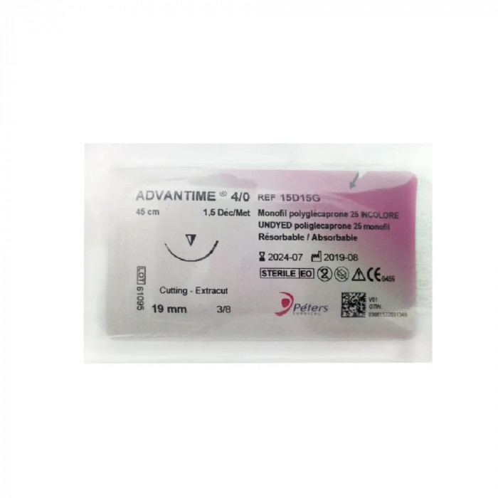 Sutures Advantime 15D15G (36) Sutures Advantime 15D15G (36)