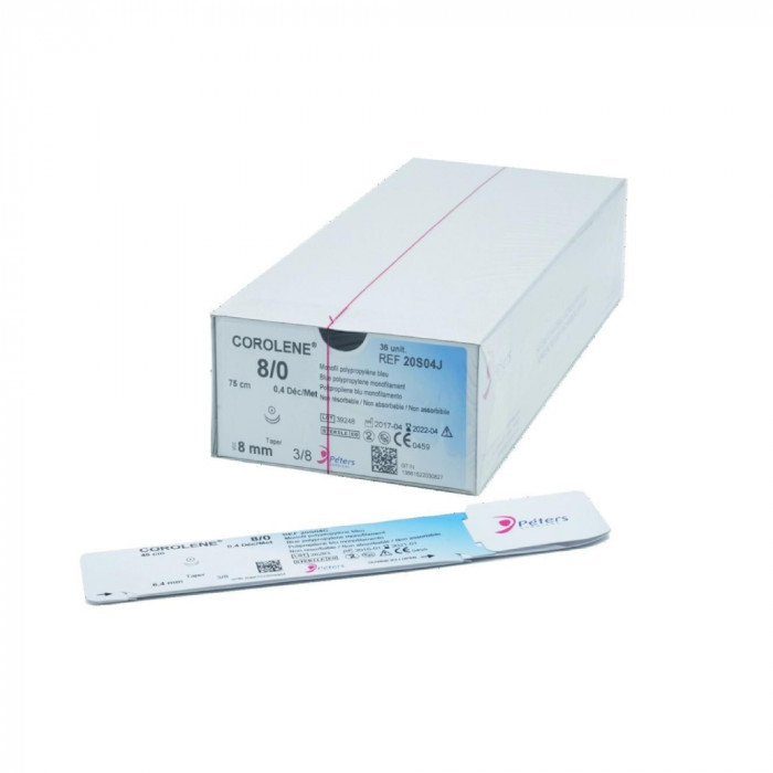 Suture Corolene 5/0 3/8 KL13 75CM (36) Suture Corolene 5/0 3/8 KL13 75CM (36)