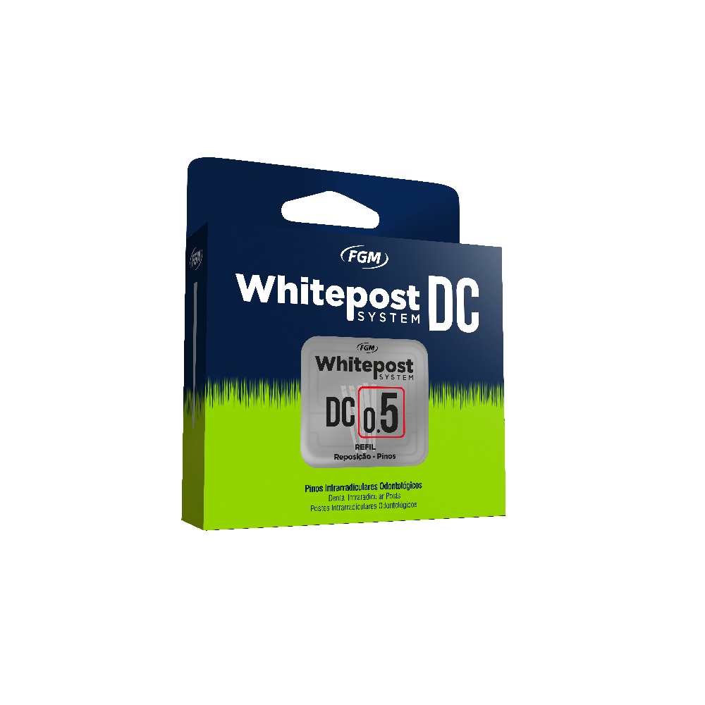 White Post DC (5 pièces + forets) recharges taille 0,5