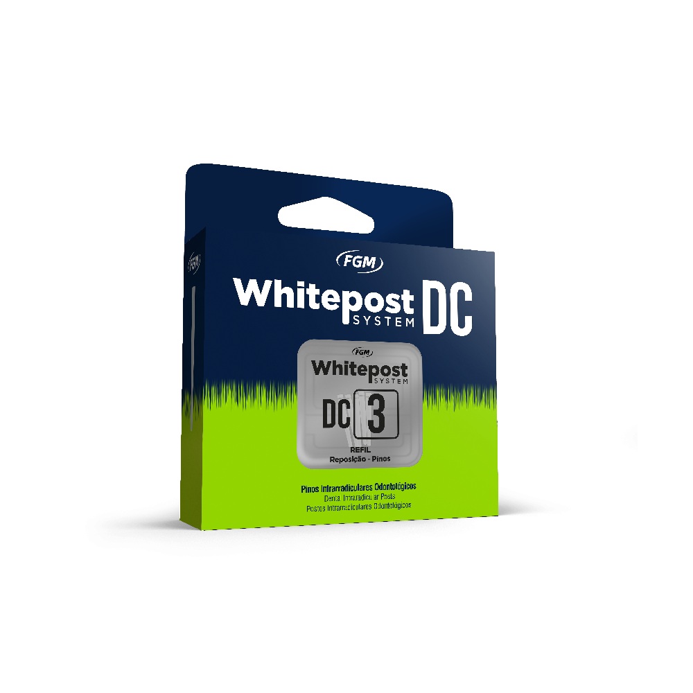 White Post DC (5 pièces + forets) recharges taille 3
