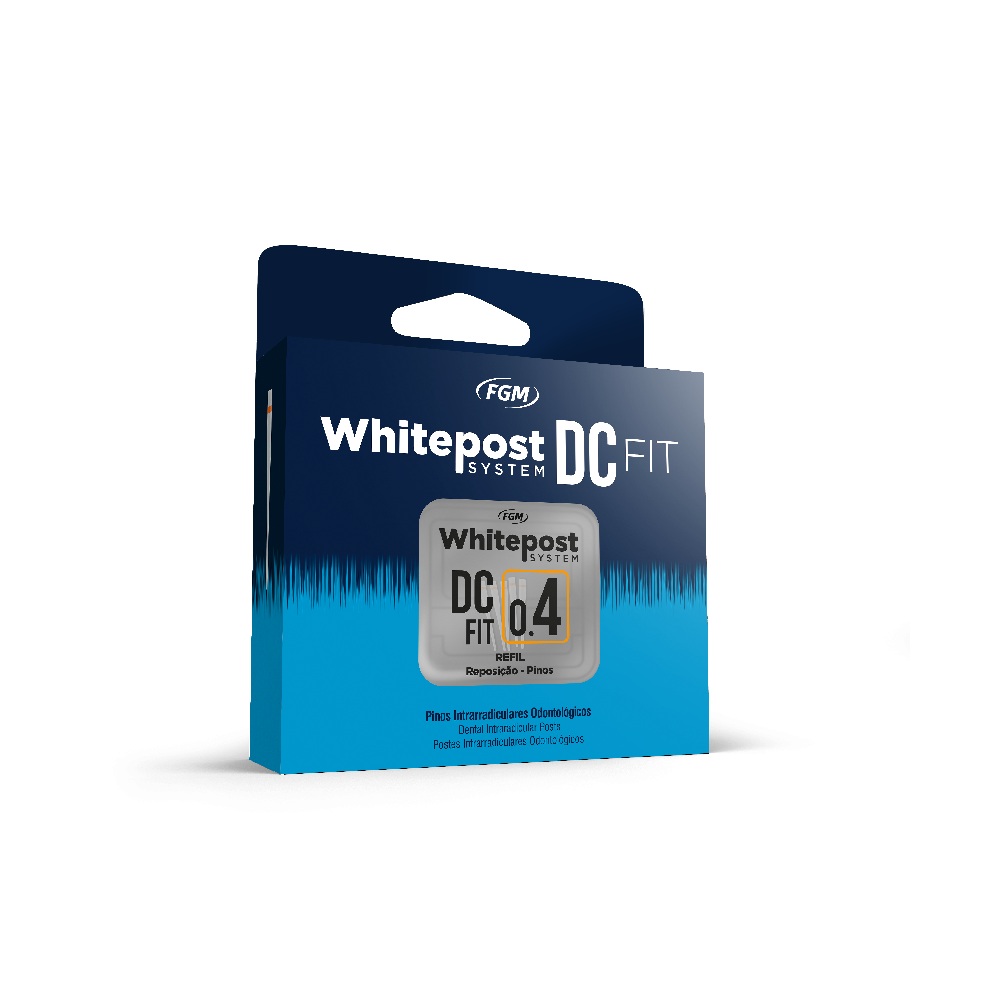 White Post DC (5 pièces sans forets) recharges taille 0,4 