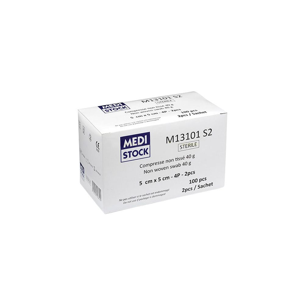 COMPRESSES NON TISSÉES STÉRILES