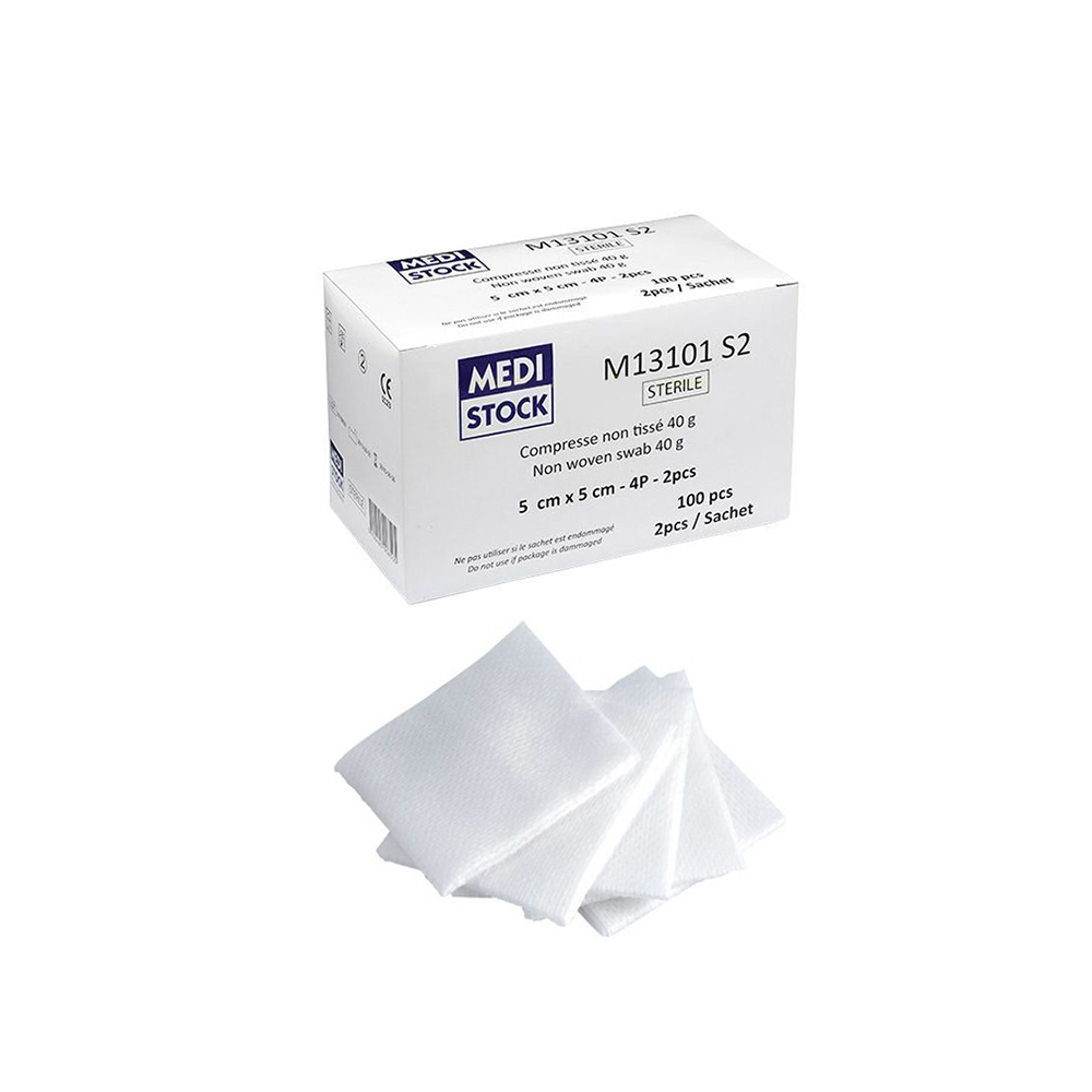 COMPRESSES NON TISSÉES STÉRILES