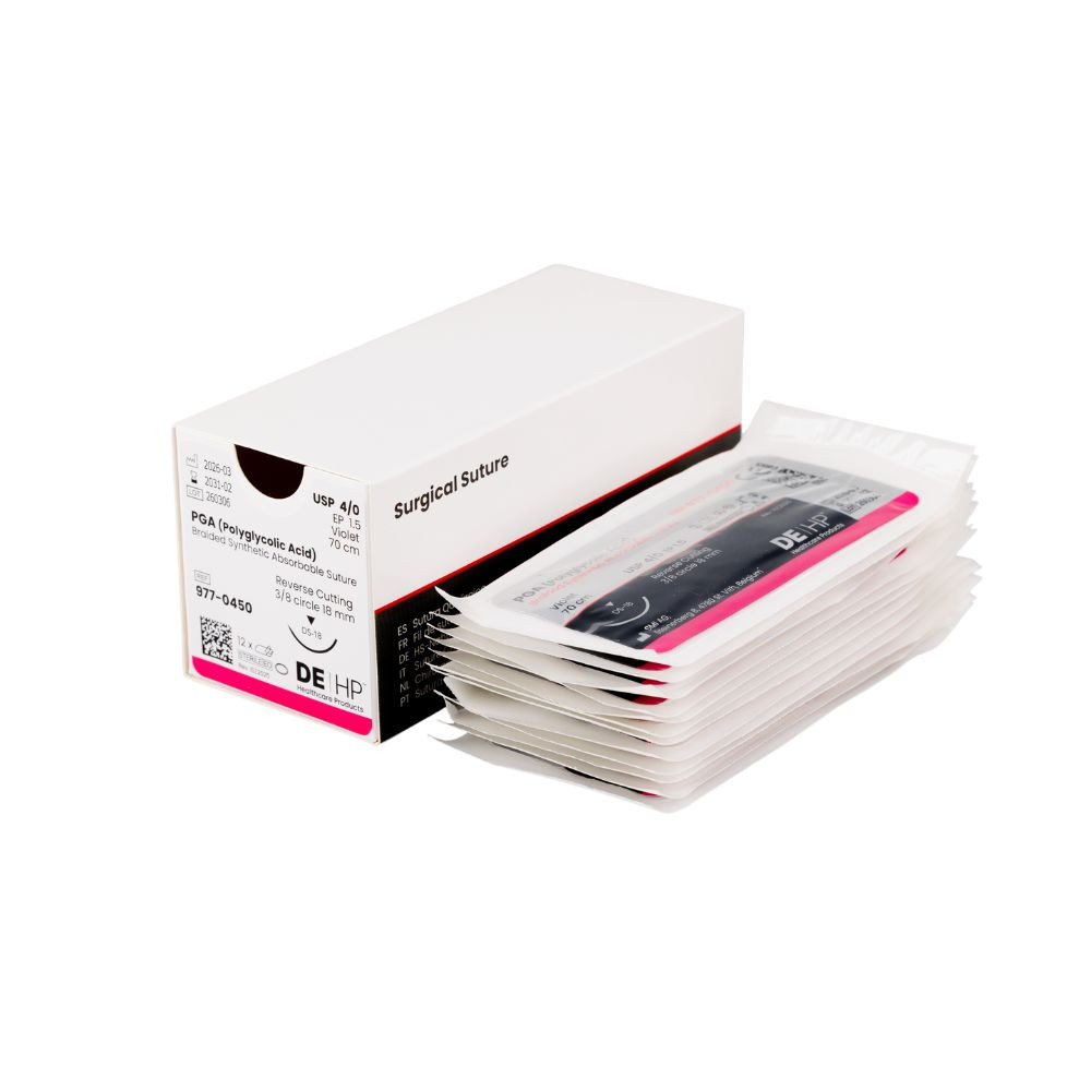 Suture PGA résorbable 70cm (12)