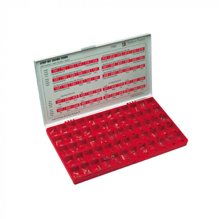 Kit de couronnes provisoires transparentes (moules) Kit de couronnes provisoires transparentes (moules)