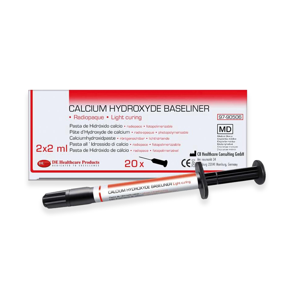 Hydroxyde de calcium Baseliner (2 x 2 ml + 20 embouts)