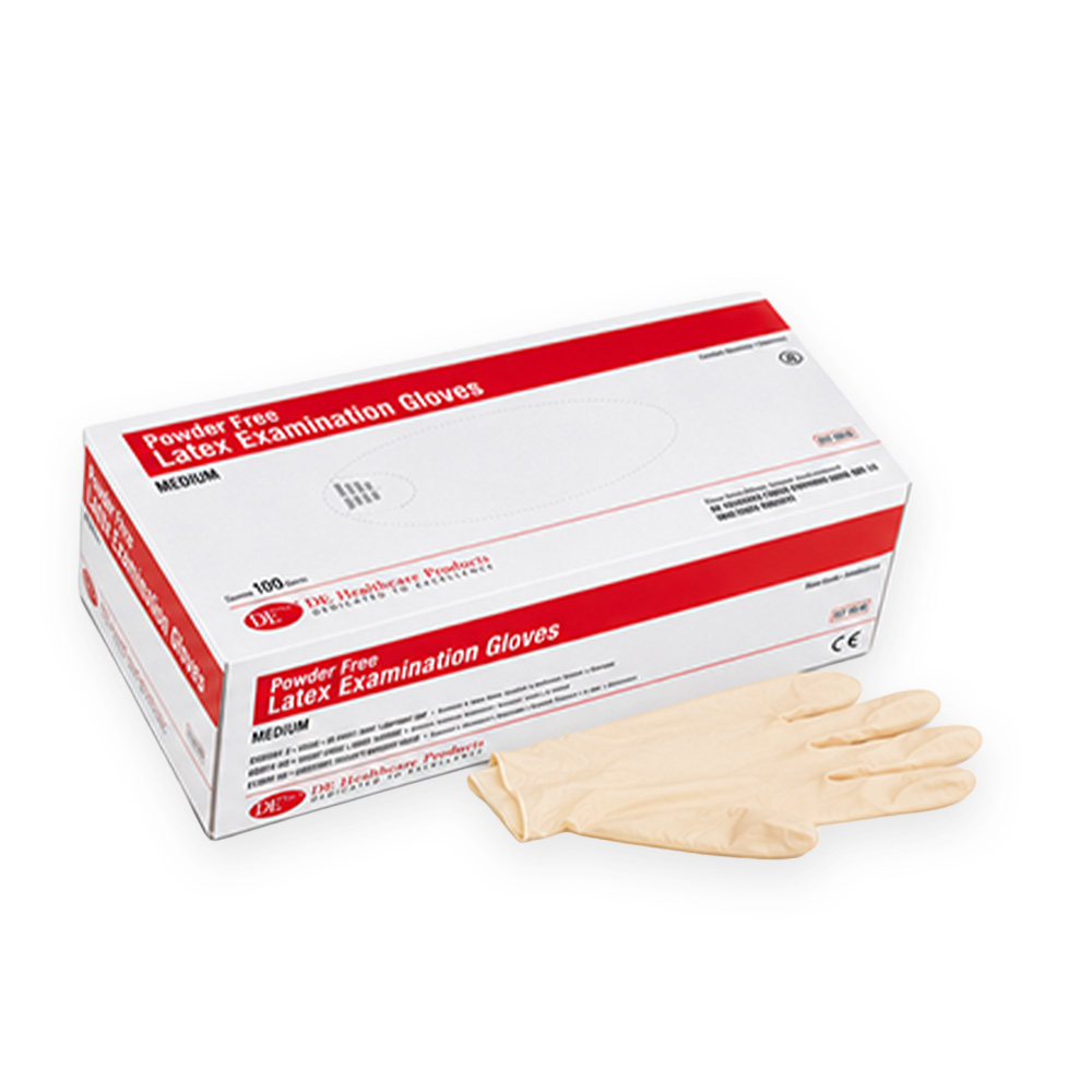Gants premium en latex non poudrés - boîte de 100 