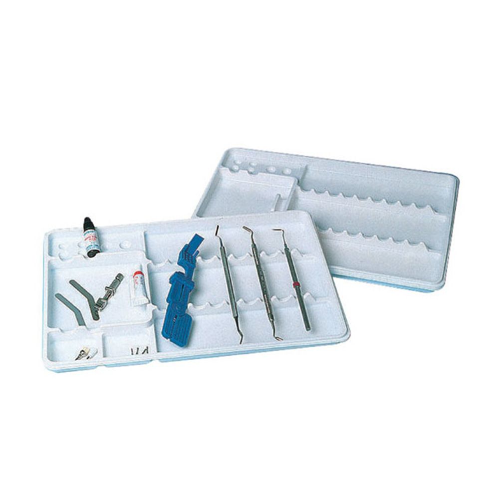 Lot de 400 plateaux jetables unitrays 28 x 18 cm