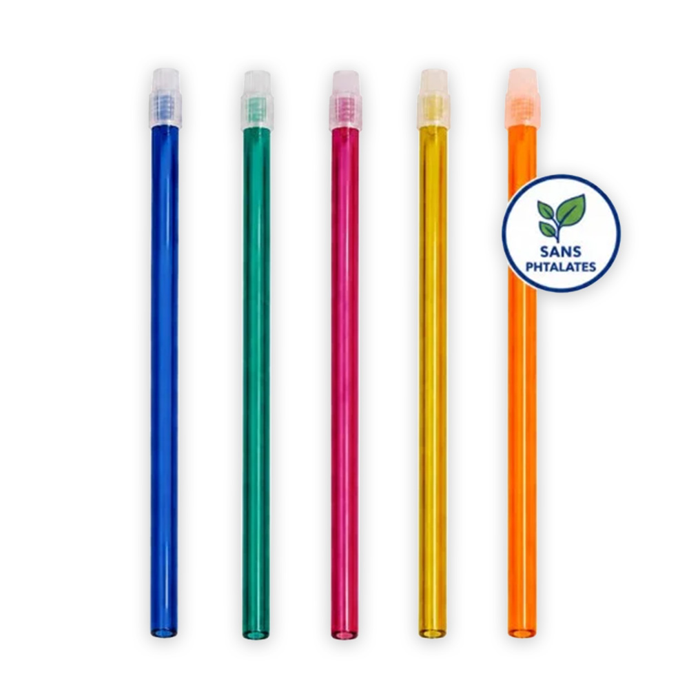 Pompes &agrave; salive embout d&eacute;tachable/fixe - sachet de 100