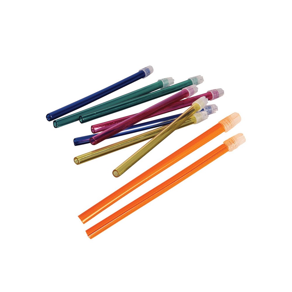 Pompes à salive embout détachable/fixe - sachet de 100