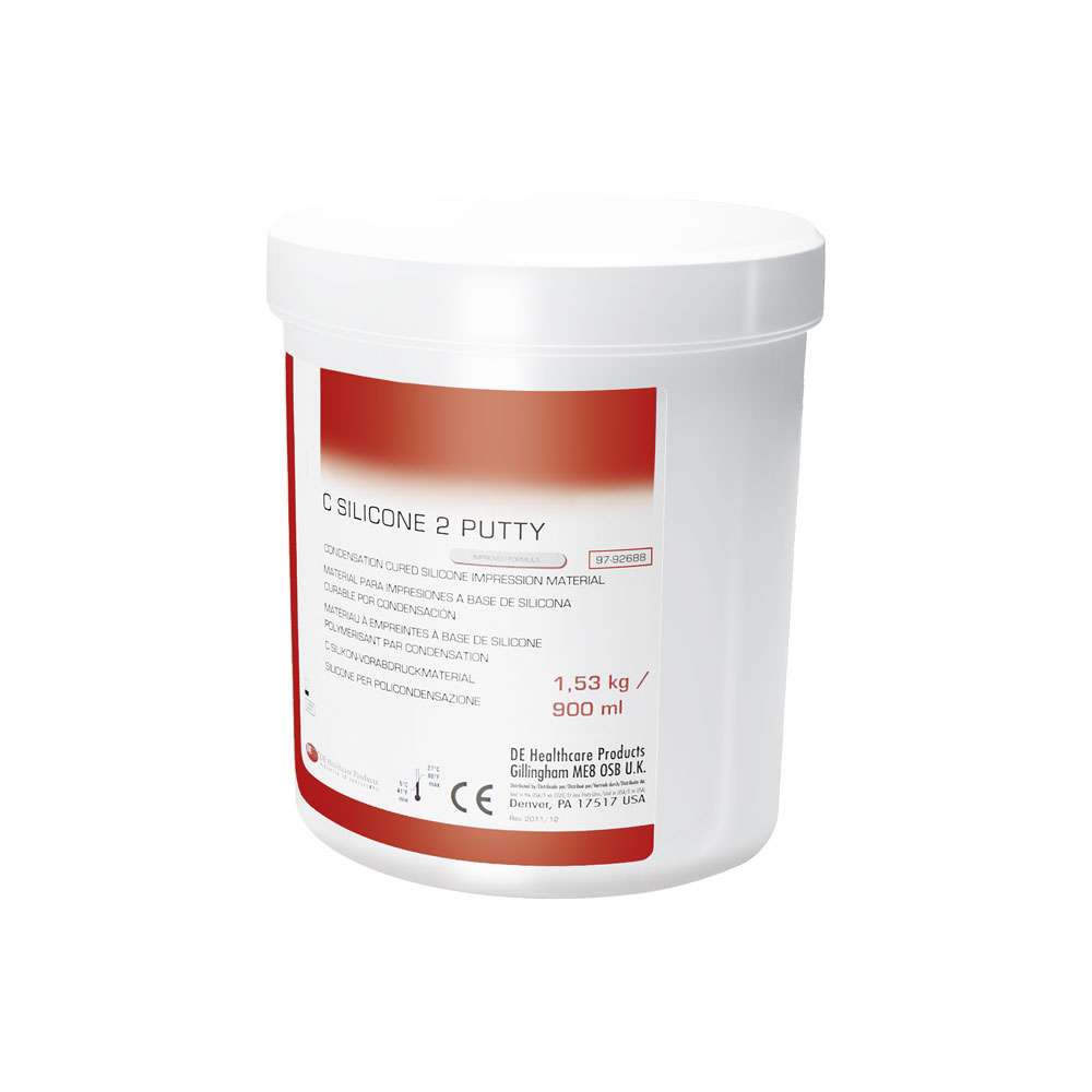 C-Silicone putty base - jaune - pot de 1.6kg