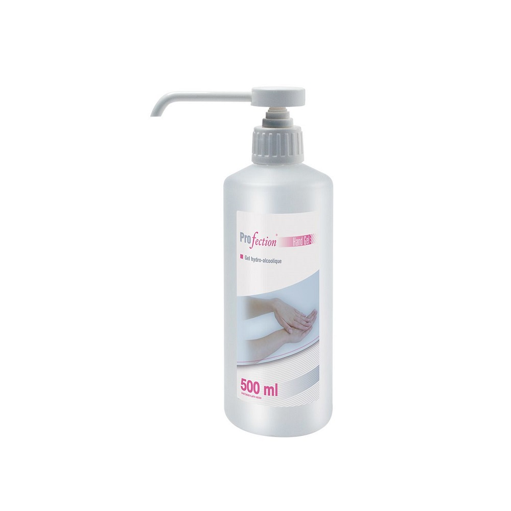 Gel hydroalcoolique désinfectant mains - 500ml