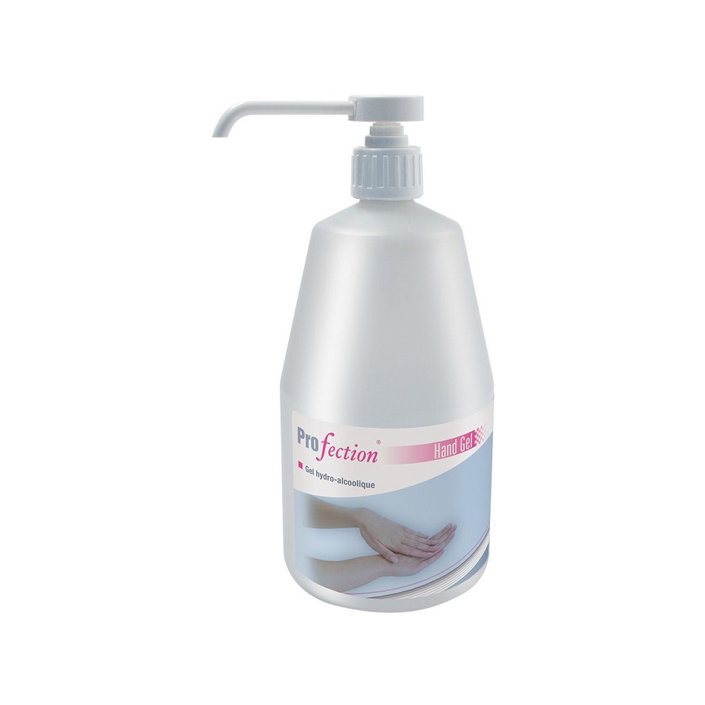 Gel hydroalcoolique désinfectant mains 1L 