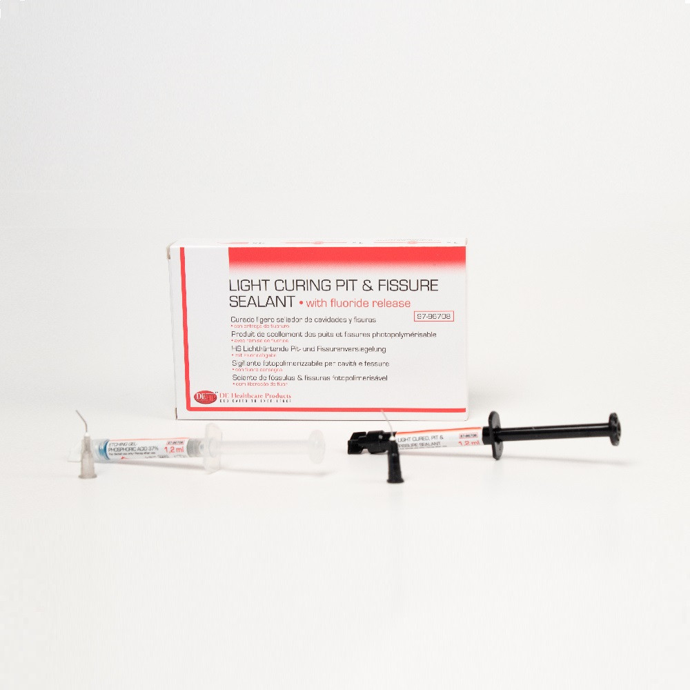 Fissure Sealant kit 1.2ml etchgel + sealant  