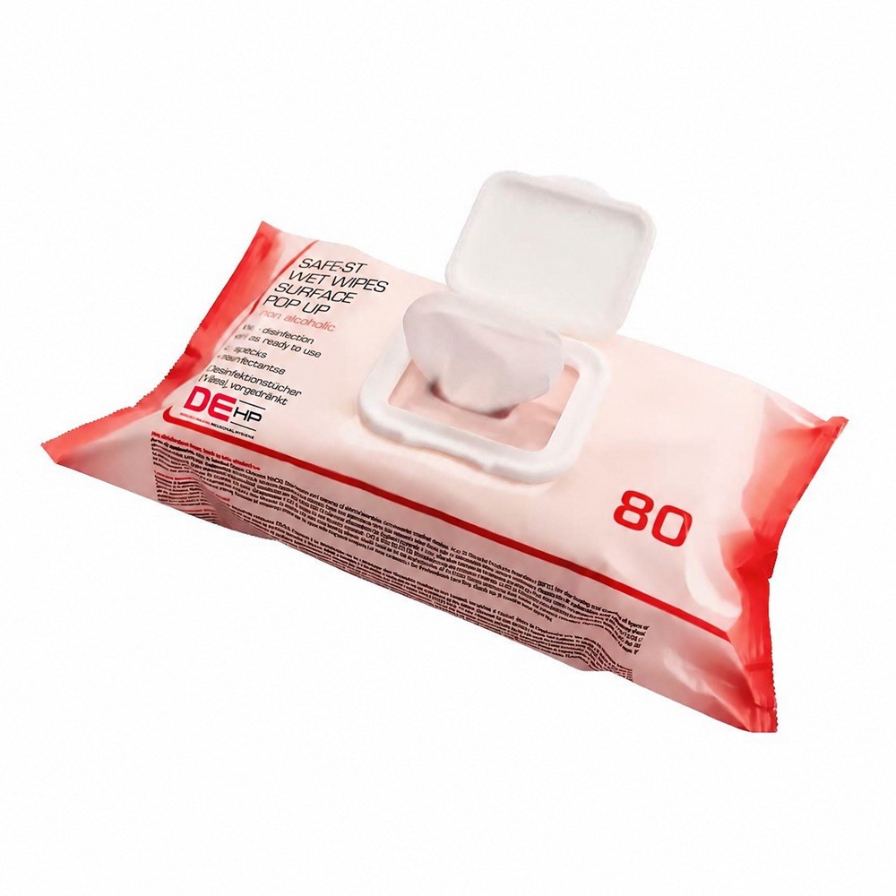 Lingettes Safe-St Plus - sachet pop-up de 80