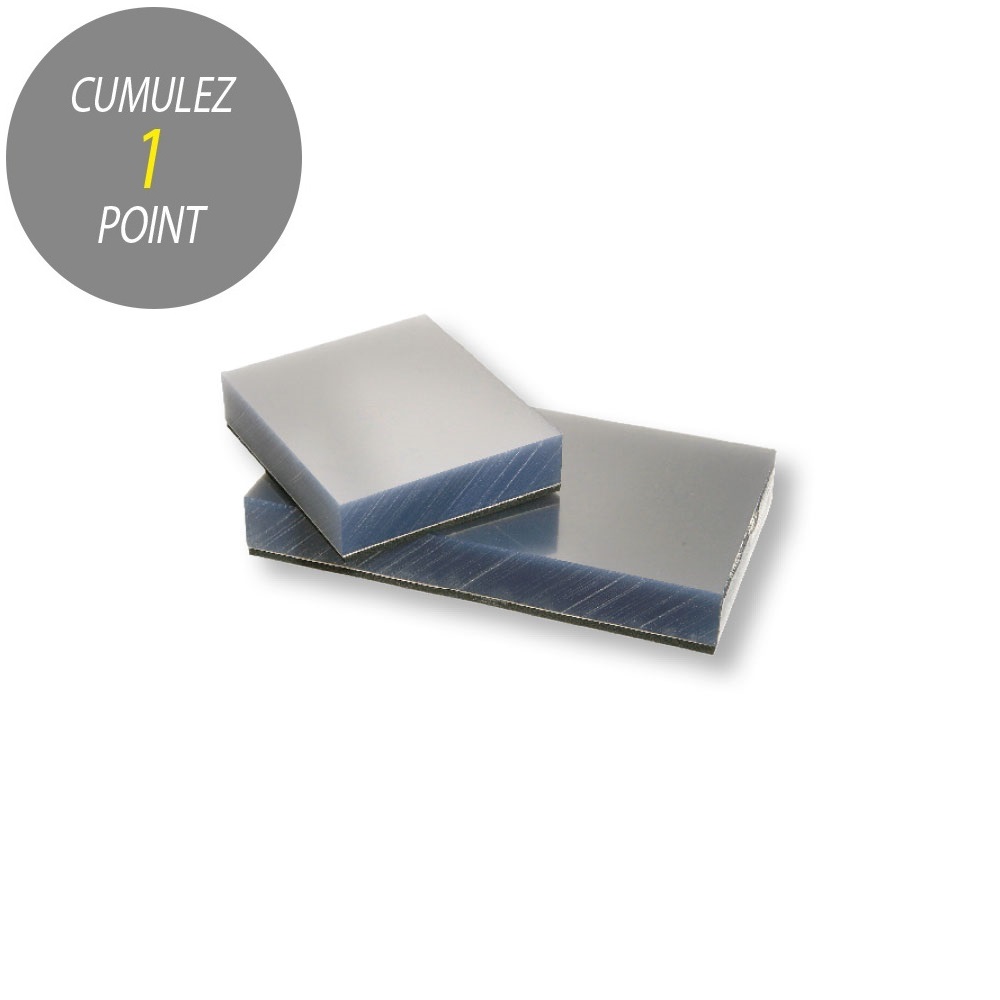Bloc pvc transparent 7x8cm