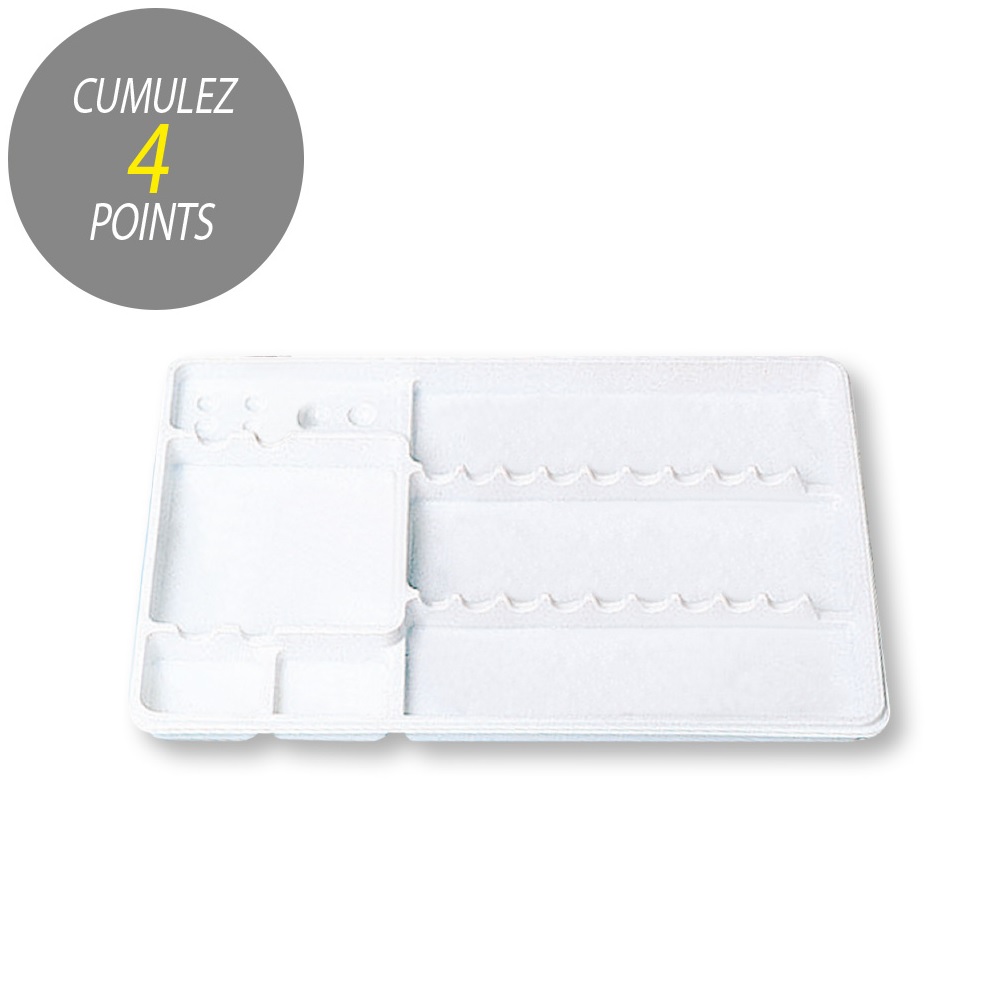 Plateaux jetables light 28 x 18cm