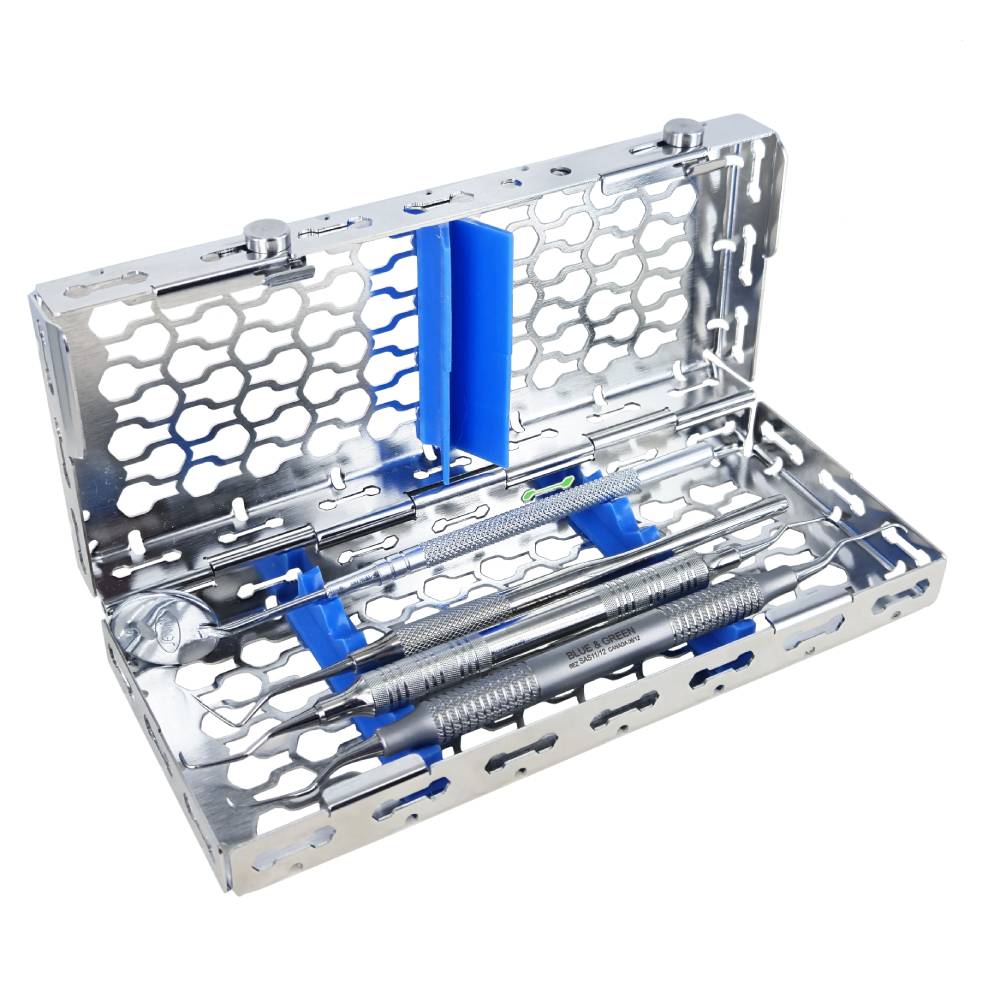 547-9010Recon Cassette Galaxy slide 18 x 7 cm - bleu 5 instruments