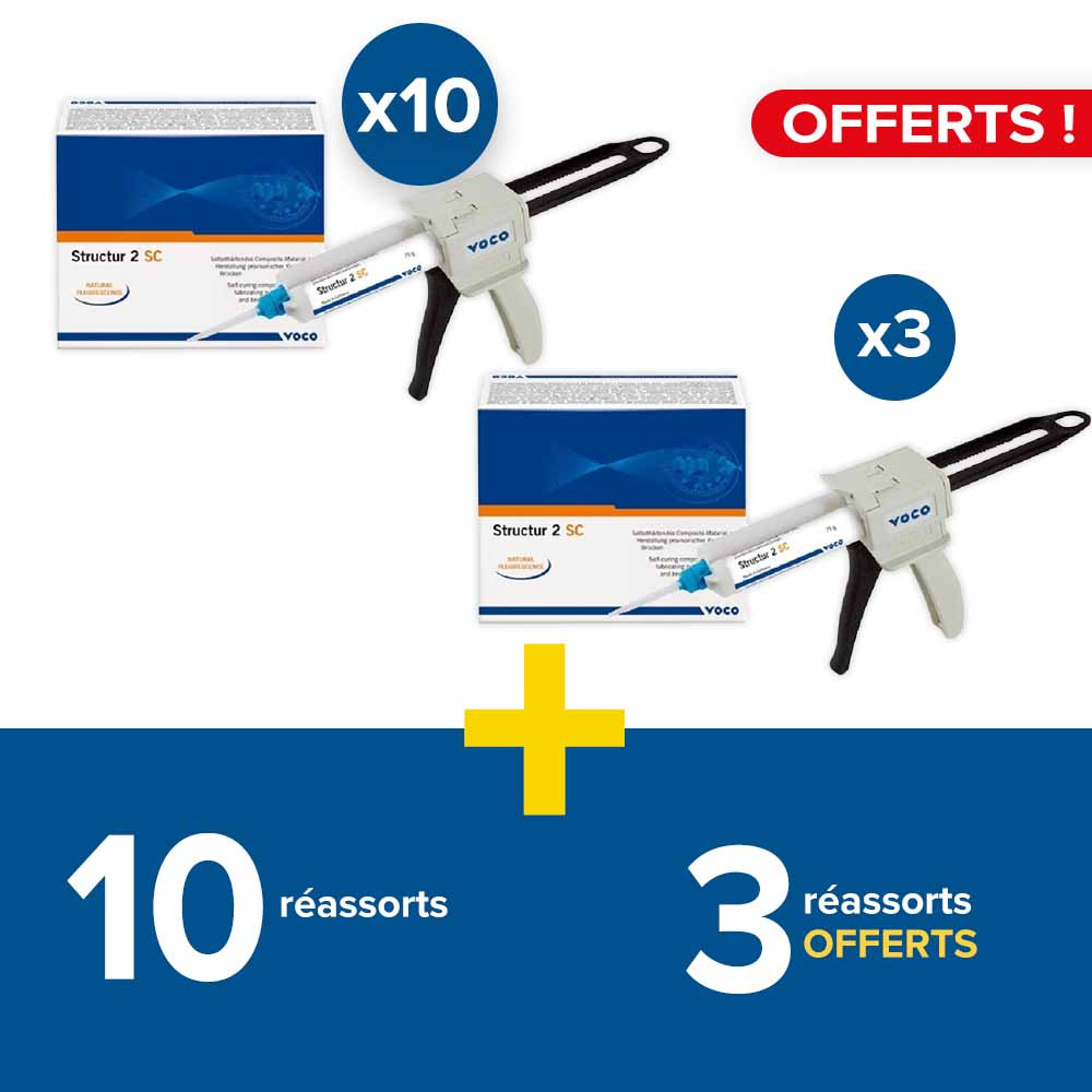 10 réassorts Structur 2 SC + 3 réassorts offert