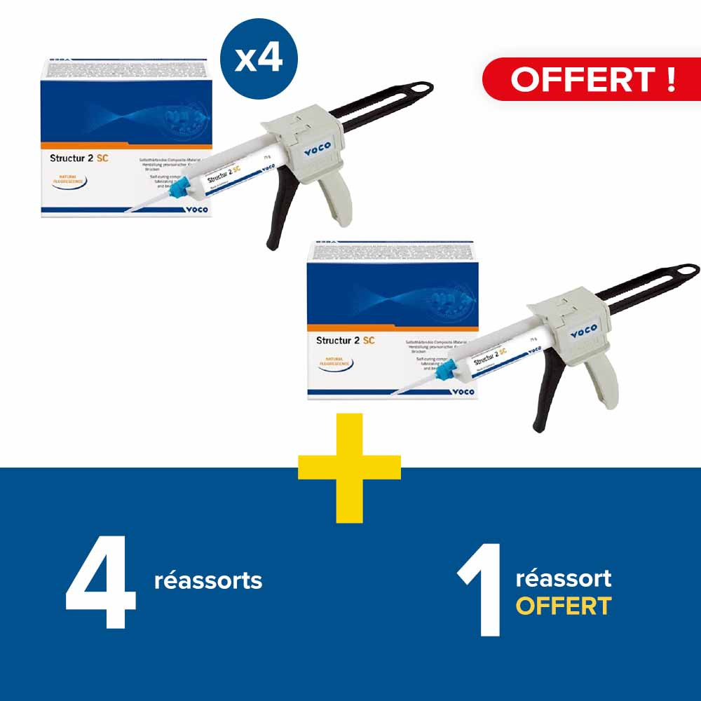 4 réassorts Structur 2 SC + 1 réassort offert