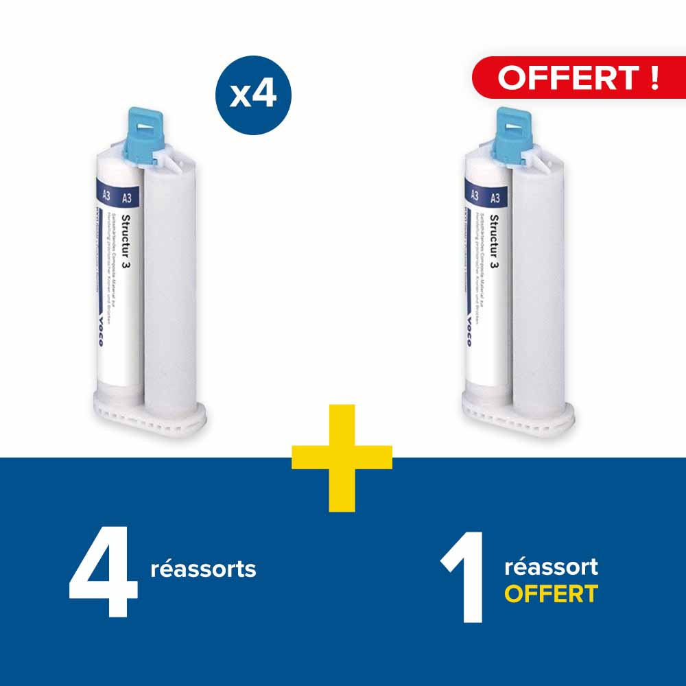 4 réassorts Structur 3 Voco + 1 réassort offert