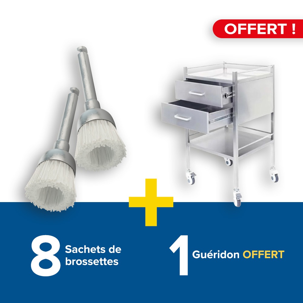8 sachets de brossettes + 1 guéridon offert