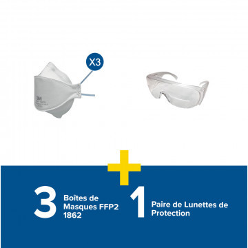 bundle_3_boîtes_masque_ffp2_3m_1_lunettes_protection