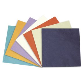 Serviettes dentaires 2 ou 3 plis - 33 x 33 cm ou 40 x 40 cm - paquet de 50